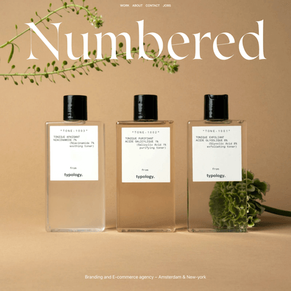 Numbered Studio