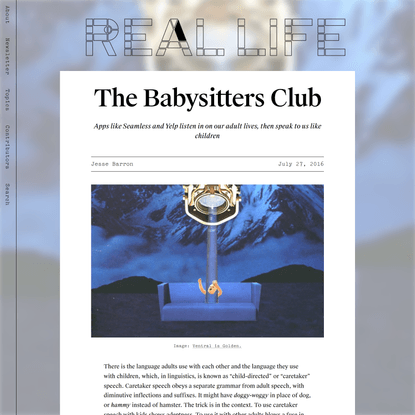 The Babysitters Club — Real Life