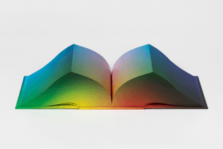 Tauba Auerbach, RGB Colorspace Atlas (2011)