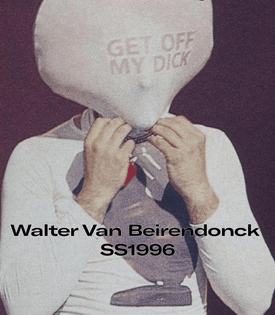 Walter Van Beirendonck SS1996