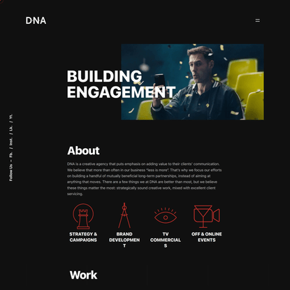 DNA | Creative agency | Sofia