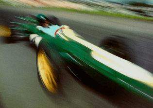 Jim Clark im Lotus (Horst H. Baumann, 1963)
