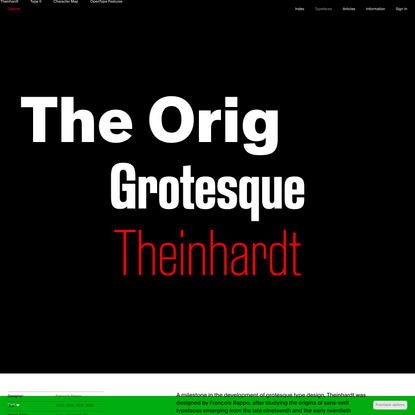 Theinhardt « Collections « Optimo