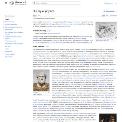History of physics - Wikipedia