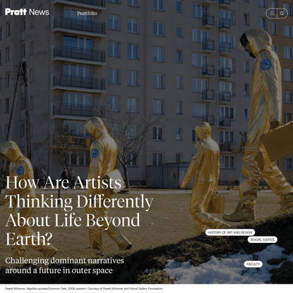 How Are Artists Thinking Differently About Life Beyond Earth? - Pratt Institute