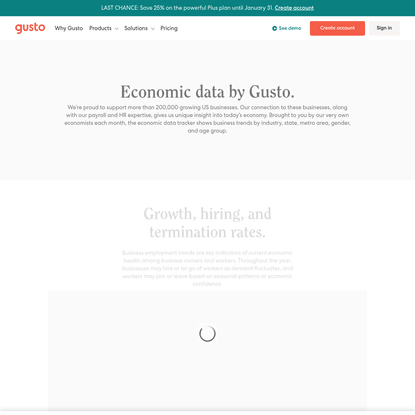 Gusto Economic Data