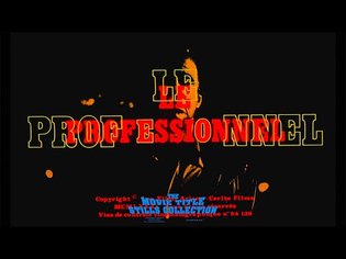 Le professionnel / The Professional (1981) title sequence