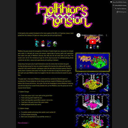 Melkhior’s Mansion by BitGlint Games