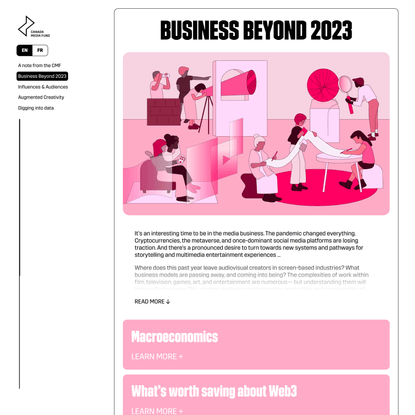 Business Beyond 2023 – Canada Media Fund