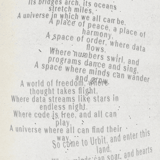 urbit poem