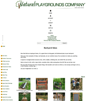 Natural Playgrounds Store