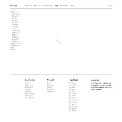 GT – Web Fonts Guide