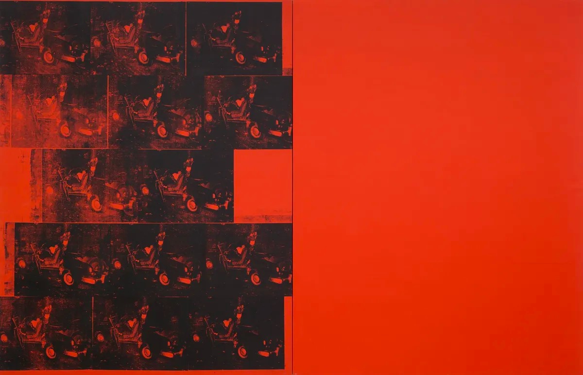 Andy Warhol, Orange Car Crash, 1963