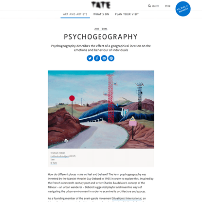 Psychogeography | Tate