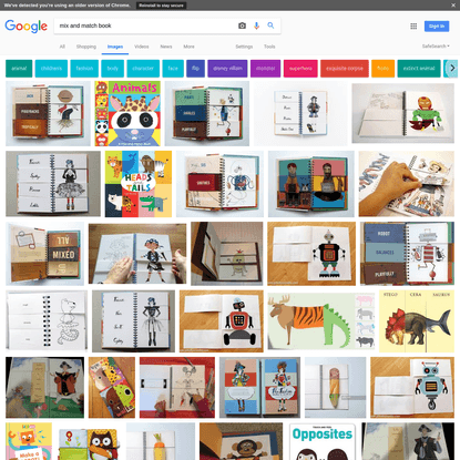 mix and match book - Google Search