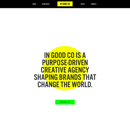 Brand Identity Design with a Purpose | In Good Company
