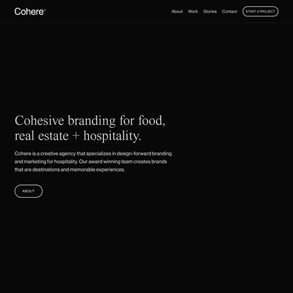 Cohere: Branding Agency Philly | Design First