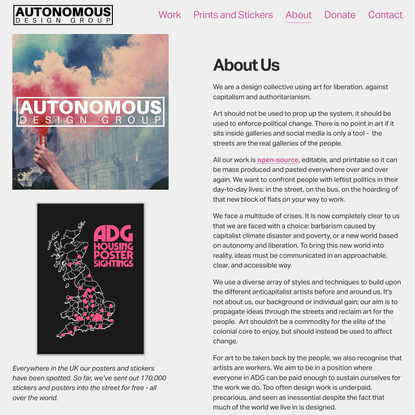 About Autonomous Design Group — Autonomous Design Group