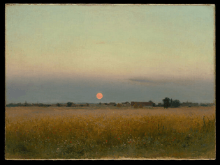Giverny, Harvest Moon | Charles Harold Davis American, ca. 1880s