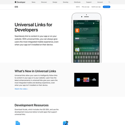Universal Links - Apple Developer
