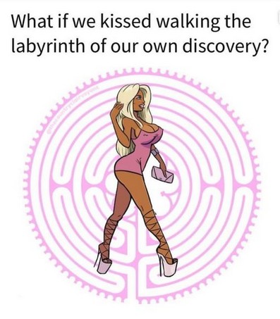 walking the labyrinth of our own discovery?