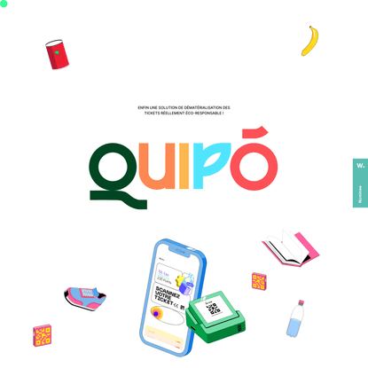 Quipo, la solution de dématérialisation de tickets réellement écologique