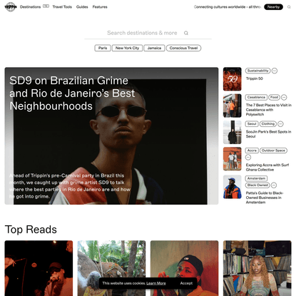 Trippin | Local Travel Guides, Resources, Films, Podcasts, Experiences