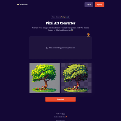 Image to Pixel Art Converter | Convert Your Images to Pixel Art