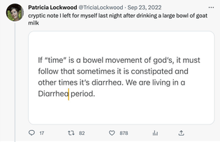 We are living in a Diarrhea period
