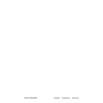 Intro to Interactive