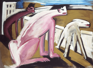 Karl Horst Hödicke (German, b. 1938), Mauer (Arena)
