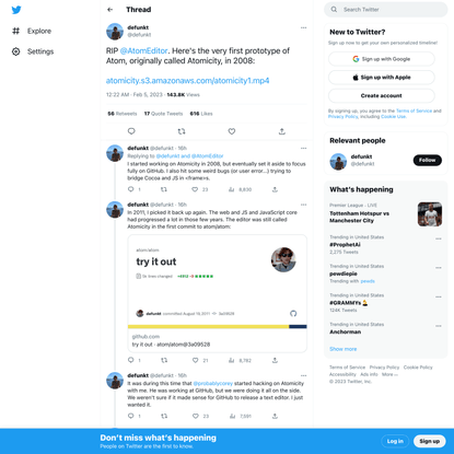 @defunkt on Twitter