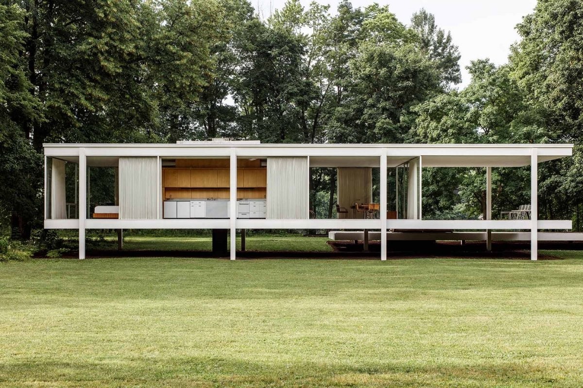 Ludwig Mies Van Der Rohe, Farnsworth House, Plano, Illinois