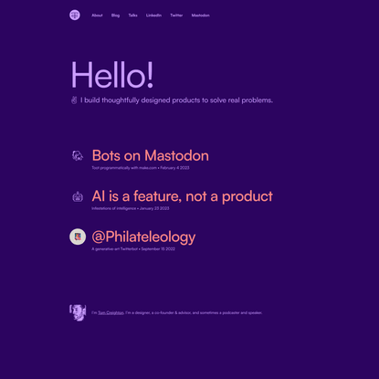 Homepage