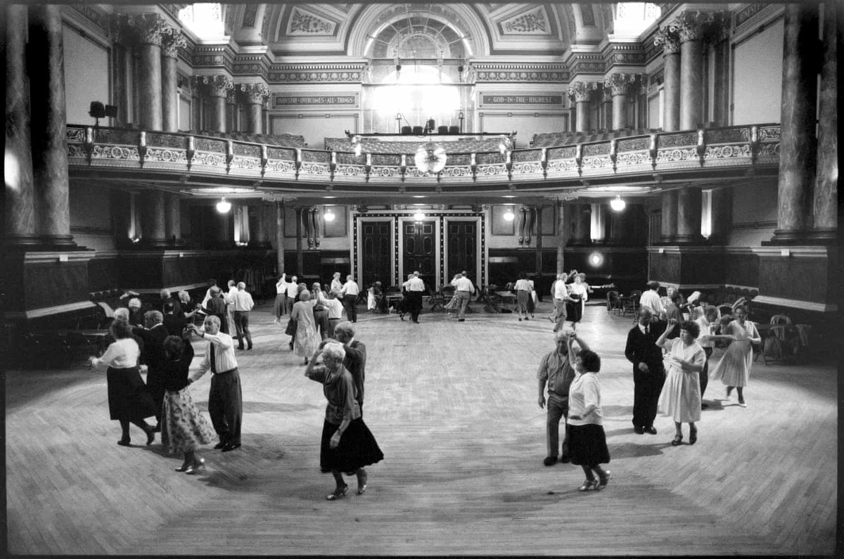 Tea dance in Victoria Hall, Leeds, 1996 — Are.na
