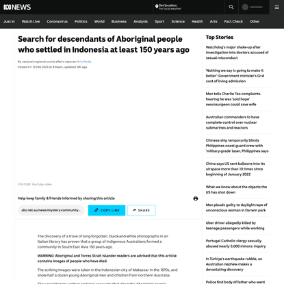 Proof of mystery settlement of Aboriginal Australians and Indonesians found in an Italian library