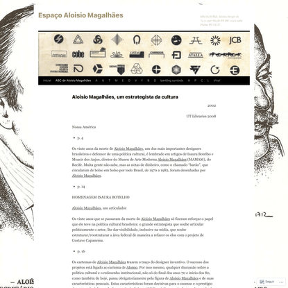 Aloisio Magalhães, um estrategista da cultura