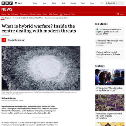 What is hybrid warfare? Inside the centre dealing with modern threats