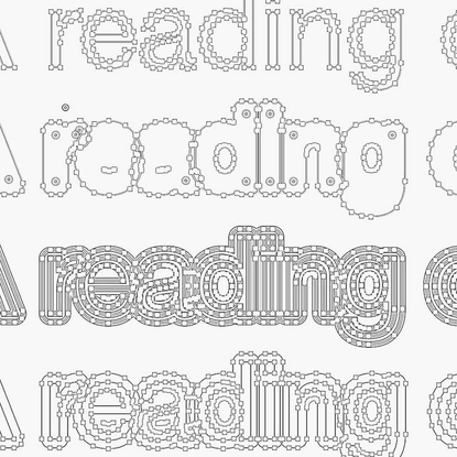 Ă̈y̆̈ă̈s̆̈h̆̈ă̈ K̆̈h̆̈ă̈n̆̈ on Instagram: “A reading of quoi? * *
#kooollektoor #graphicdesign #grillitype #type #font #type...