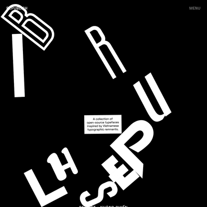 Republish - A Vietnamese Typography Project