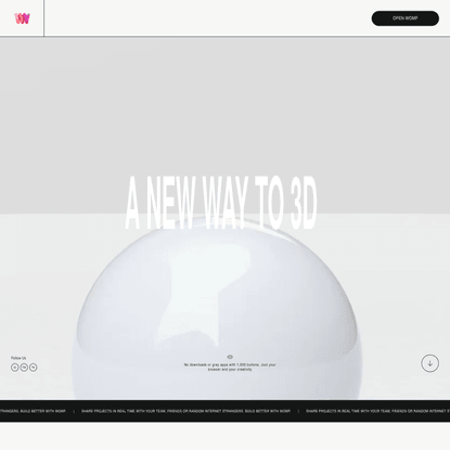 Womp is the new way to 3D