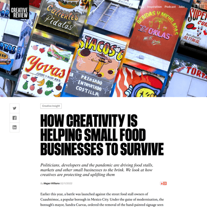 How creativity is helping small food businesses to survive