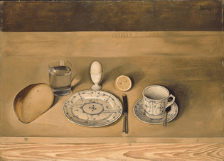 Breakfast Still Life, 1927 by Bernhard Dörries