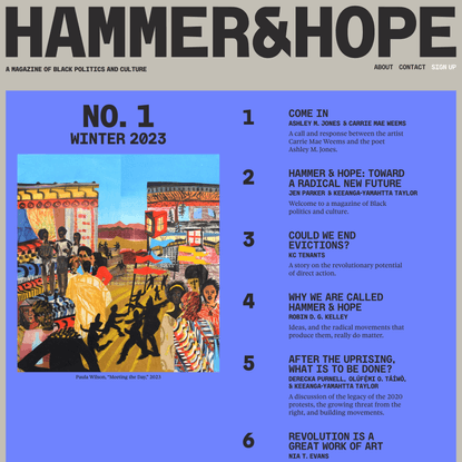 Hammer &amp; Hope