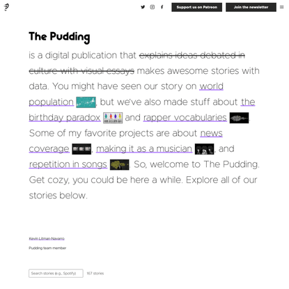 The Pudding