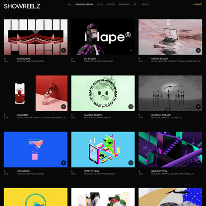 Graphic Design — Showreelz