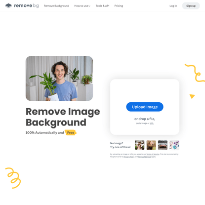 Remove Background from Image for Free – remove.bg