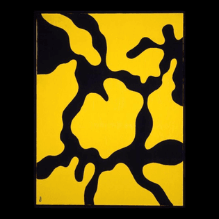 Work by Jean Hans Arp, Ramure (Branches or Antlers), 1950s, Cotton and wool, slit and double interlocking tapestry we...