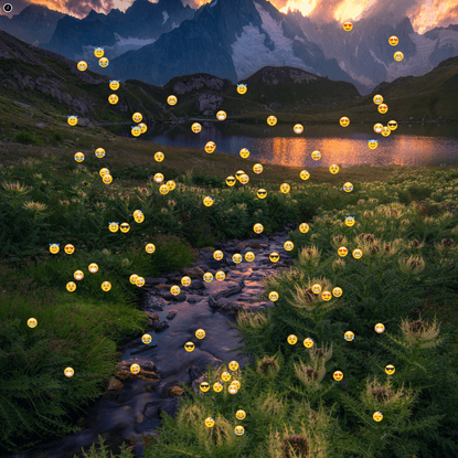 Emojis &amp; Earth Porn