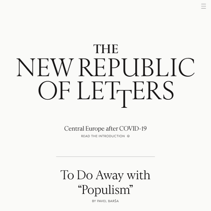Republic of letters